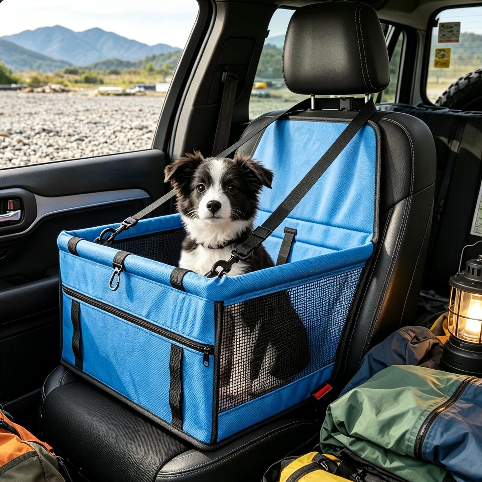 Travel Accessories Under 10 - Car Seat For Dogs Waterproof Foldable