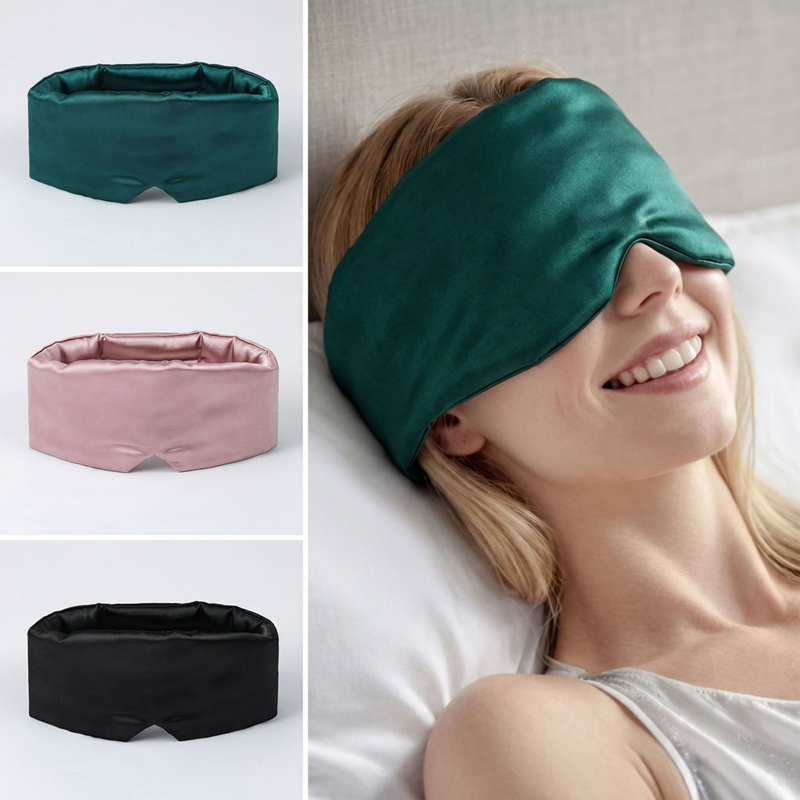 Travel Accessories Eye Mask - Sleep Eye Mask Velcro Double-Sided Cool