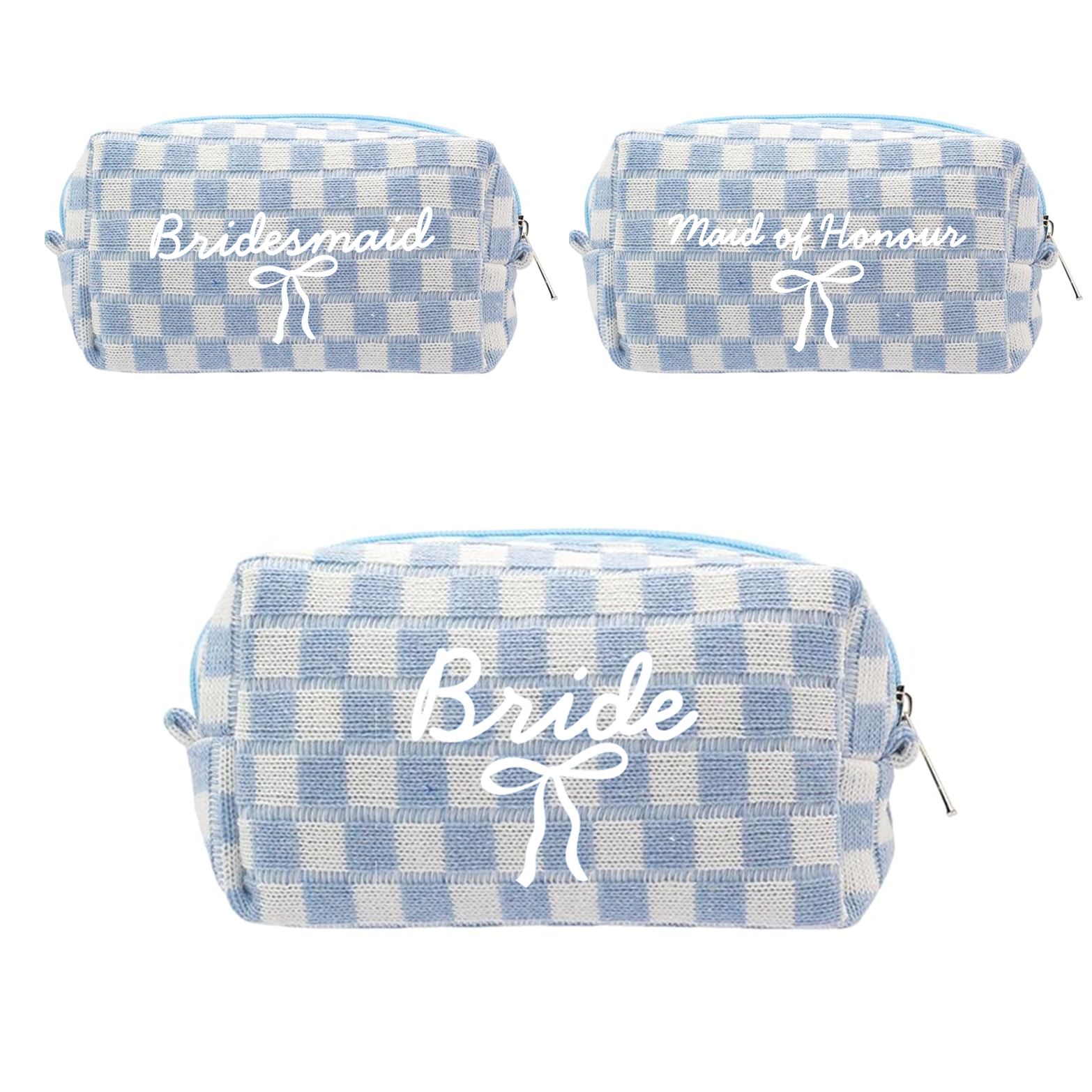 Travel Accessories Gifts For Her - Bride Makeup Bag Bridesmaid Cosmetic Bag