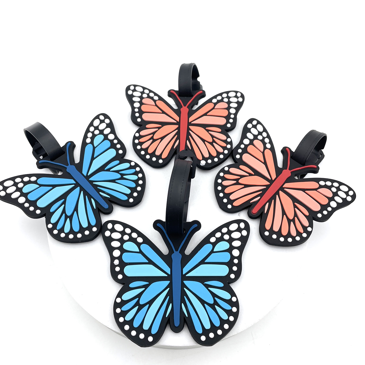 Travel Accessories List - 1pc Butterfly Luggage Label Women Travel
