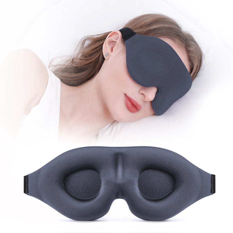 Travel Accessories Eye Mask - 1pc 3D Contoured Sleep Mask Light