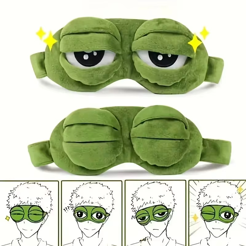 Travel Accessories Deals - Frog shaped eye mask Party game
