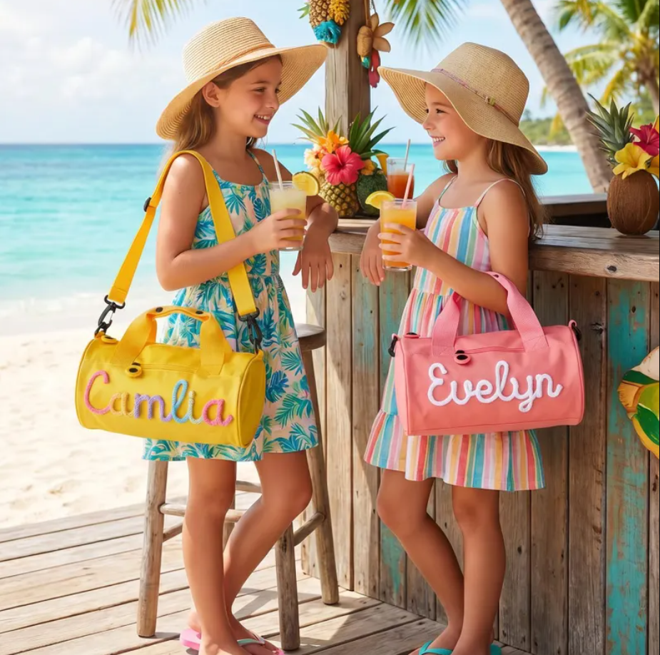Travel Accessories Shops - Custom Name Travel Yoga Handbag Personalized