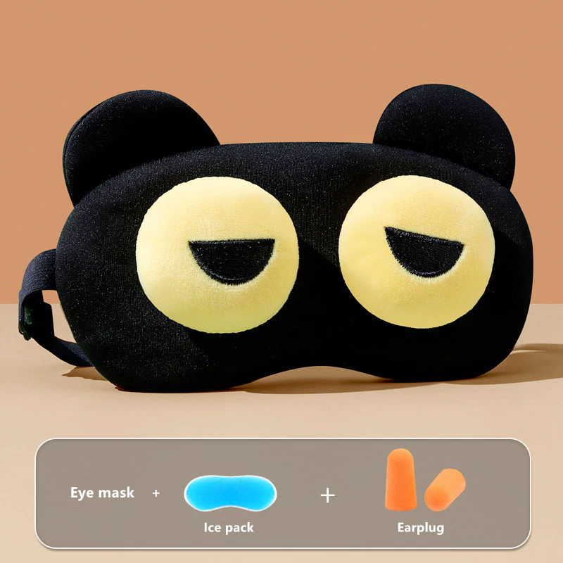 Travel Accessories Eye Mask - Cute Bear Eye Mask Sleep Aid