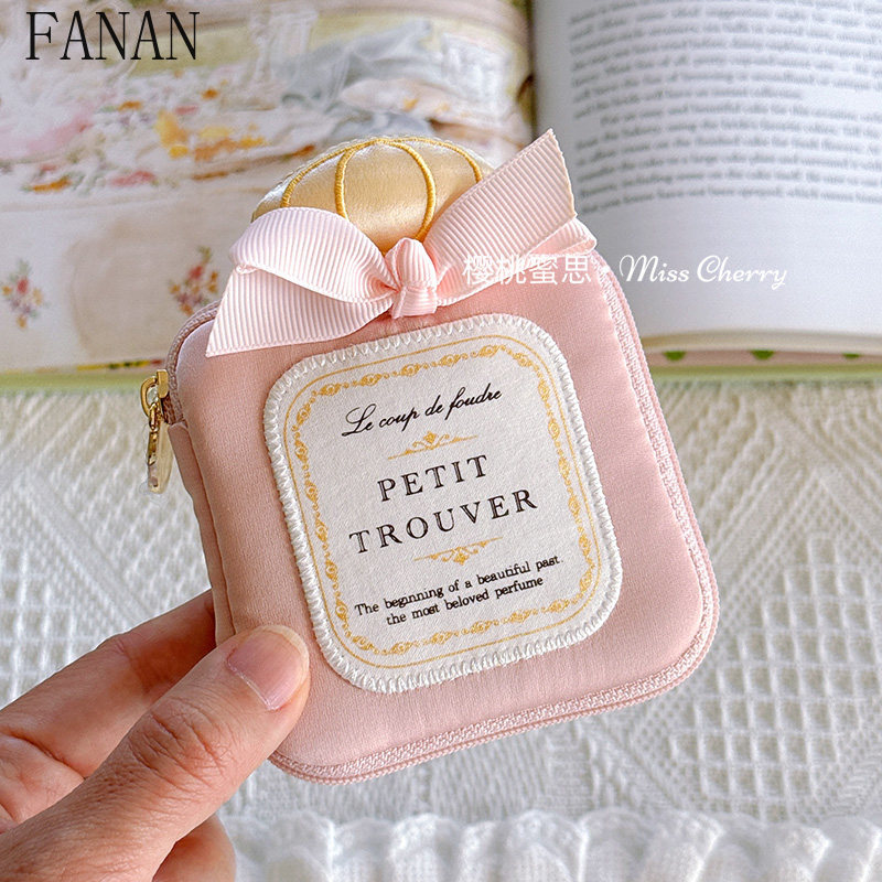 Travel Accessories Girly - Cute Girly Mini Bowknot Perfume Bottle