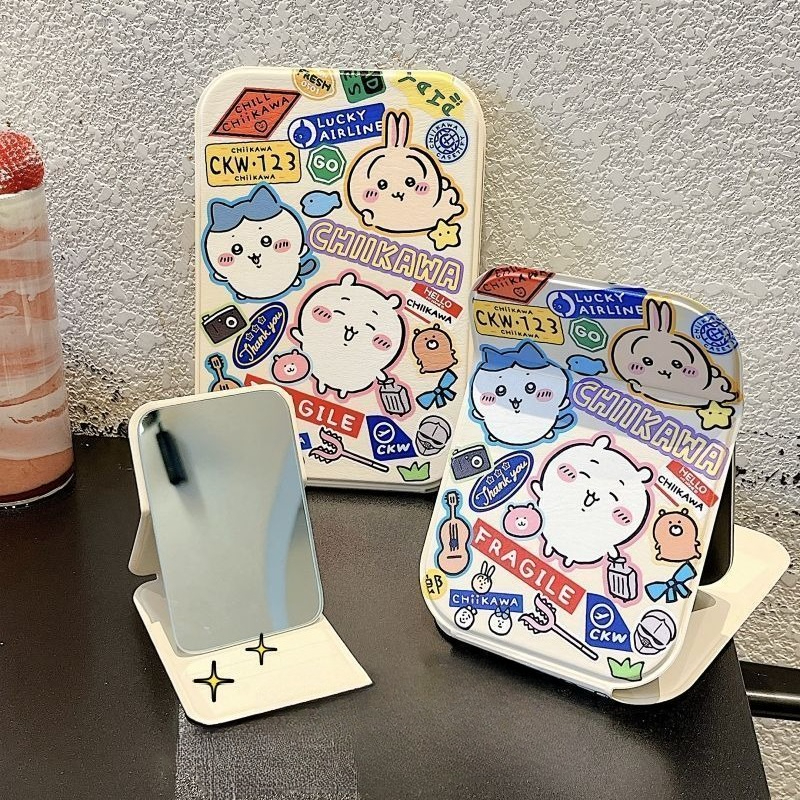 Travel Accessories Deals - Ckw Foldable Makeup Mirror Cute Usagi