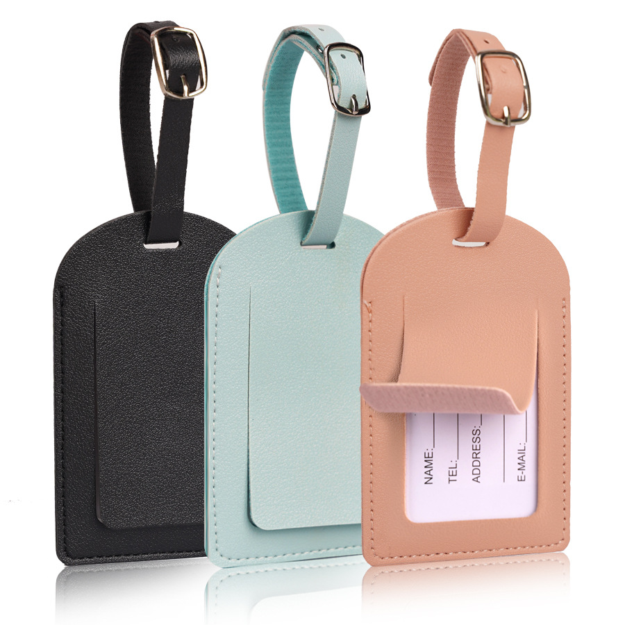 Women Men Luggage Tags PU Leat - đánh giá và giá Travel Accessories List