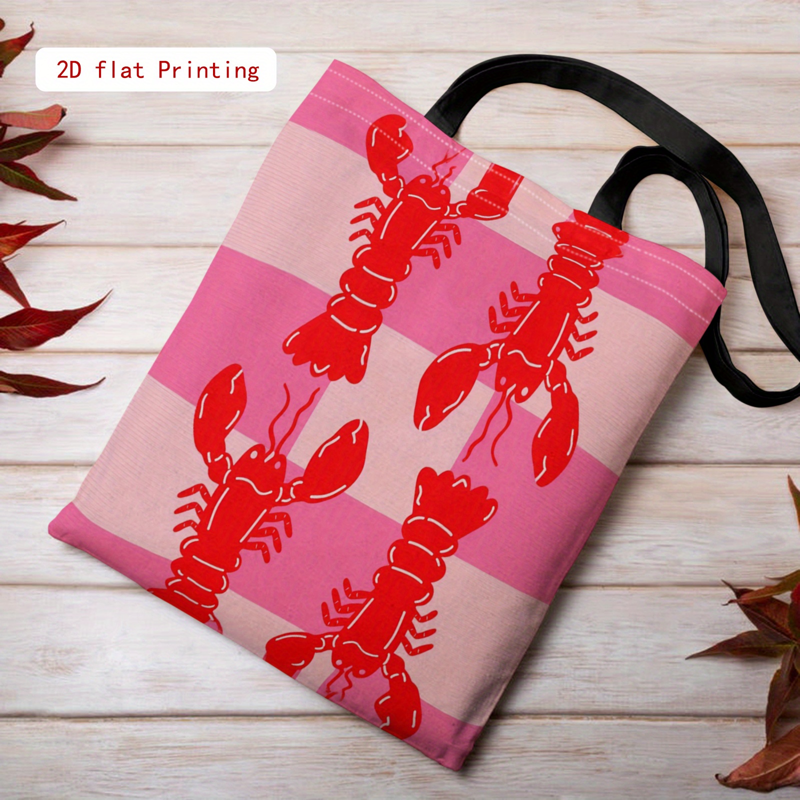 1pc Pink Lobster 2d Printed Fa - đánh giá và giá Travel Accessories Gifts For Her