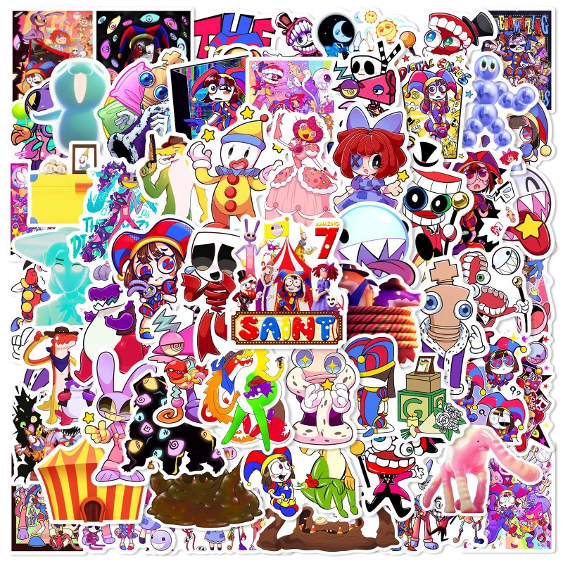 60PCS Cute The Amazing Digital - đánh giá và giá Travel Accessories Cute