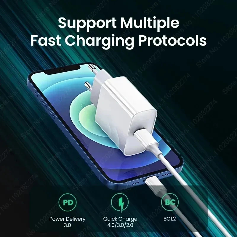 30W Type C PD Cable Fast Charg - đánh giá và giá Travel Accessories Iphone