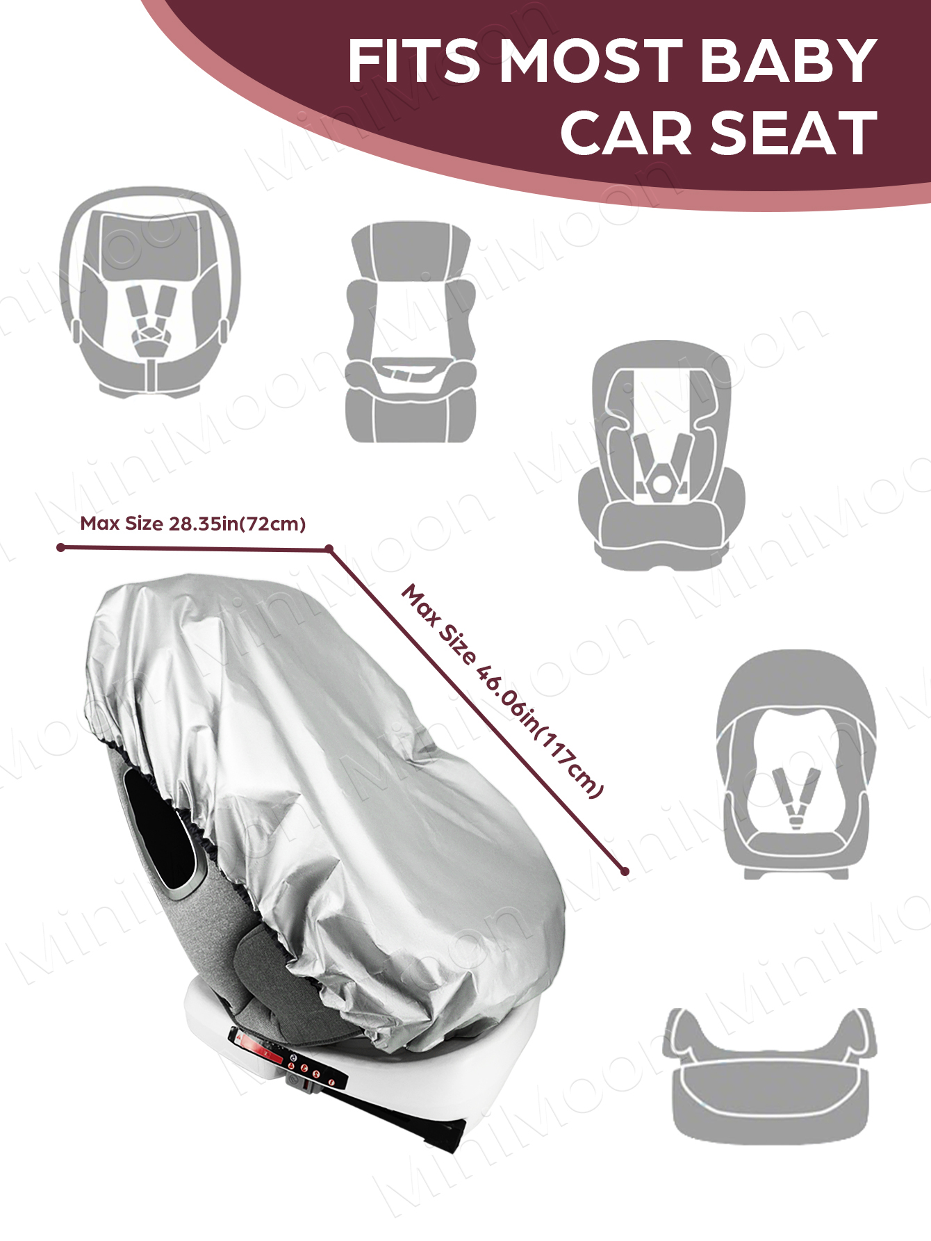 1PC Universal Baby Car Seat Su - đánh giá và giá Travel Accessories For 2 Year Old