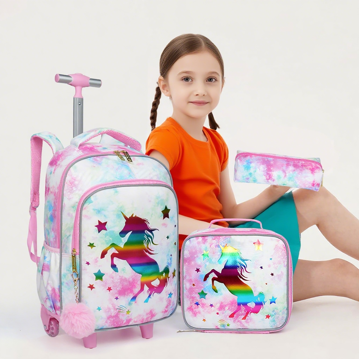 3PCS Kids travel bag, Luggage  - đánh giá và giá Travel Accessories Toddler