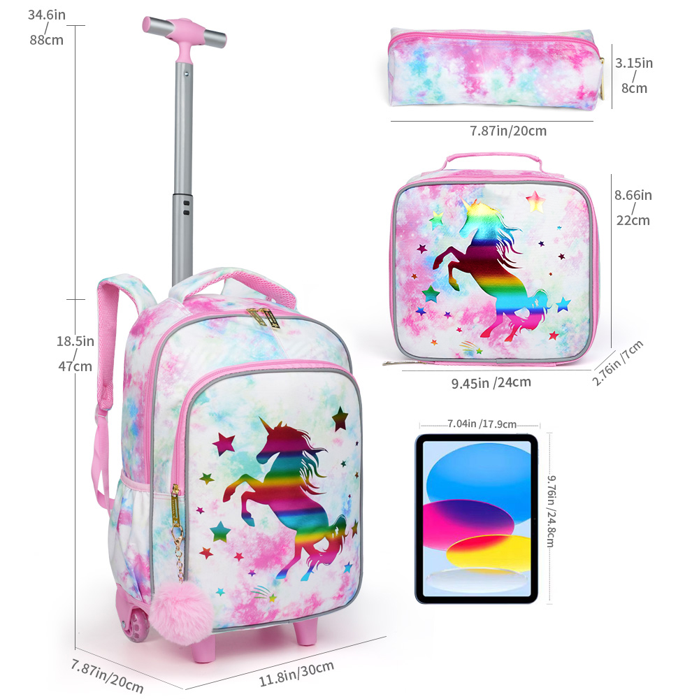 3PCS Kids travel bag, Luggage  - đánh giá và giá Travel Accessories Toddler