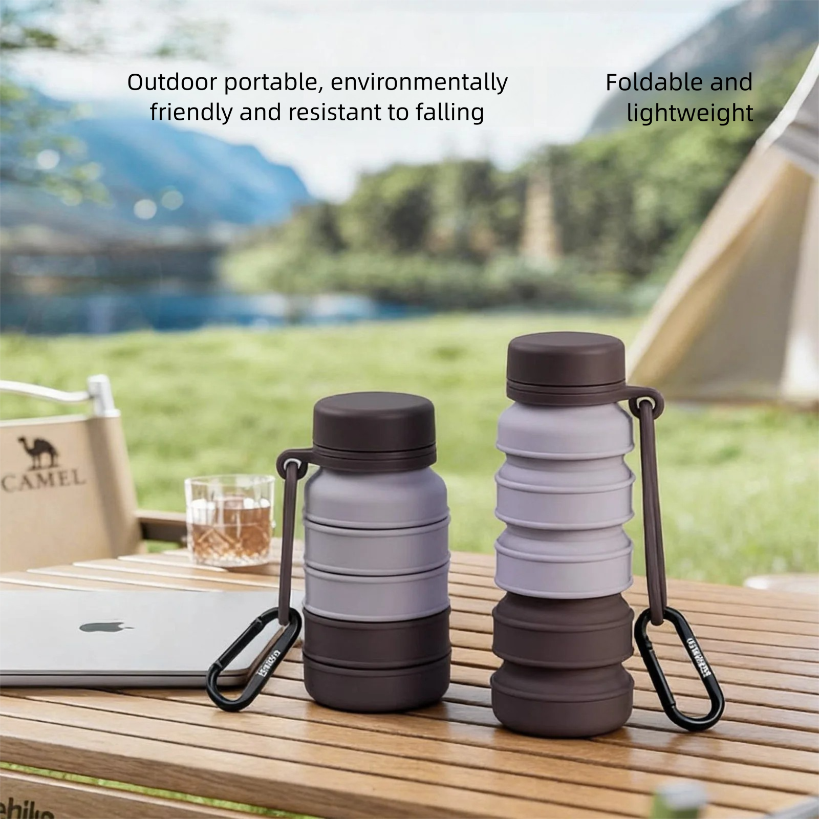 Shatterproof Collapsible Cup H - đánh giá và giá Water Bottle Collapsible