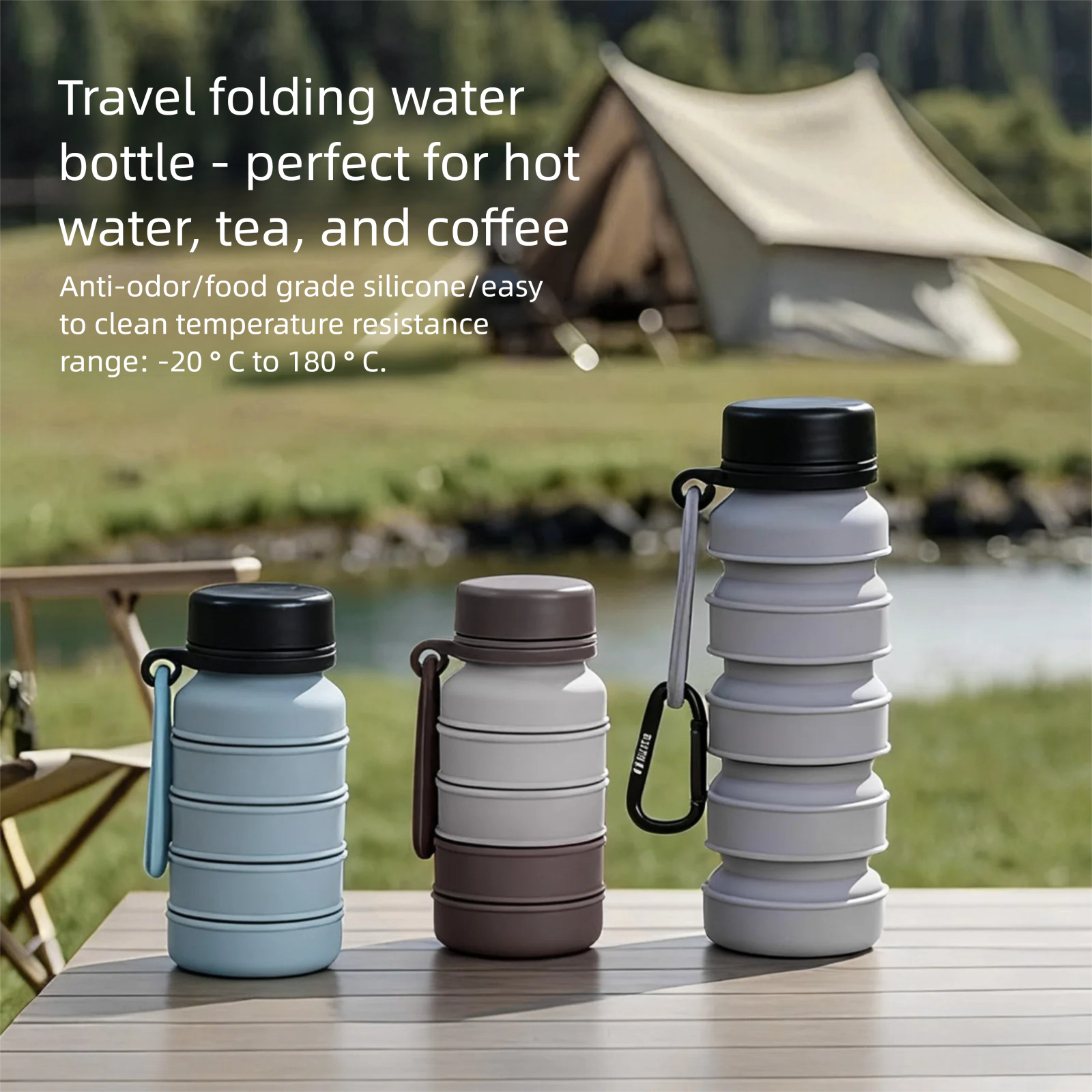Shatterproof Collapsible Cup H - đánh giá và giá Water Bottle Collapsible