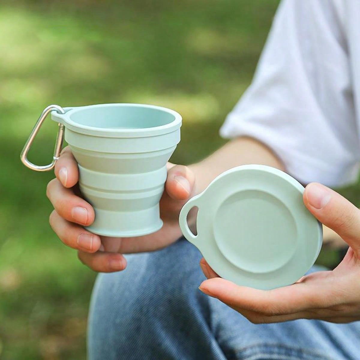 Leeseph Silicone Collapsible T - đánh giá và giá Water Bottle Collapsible