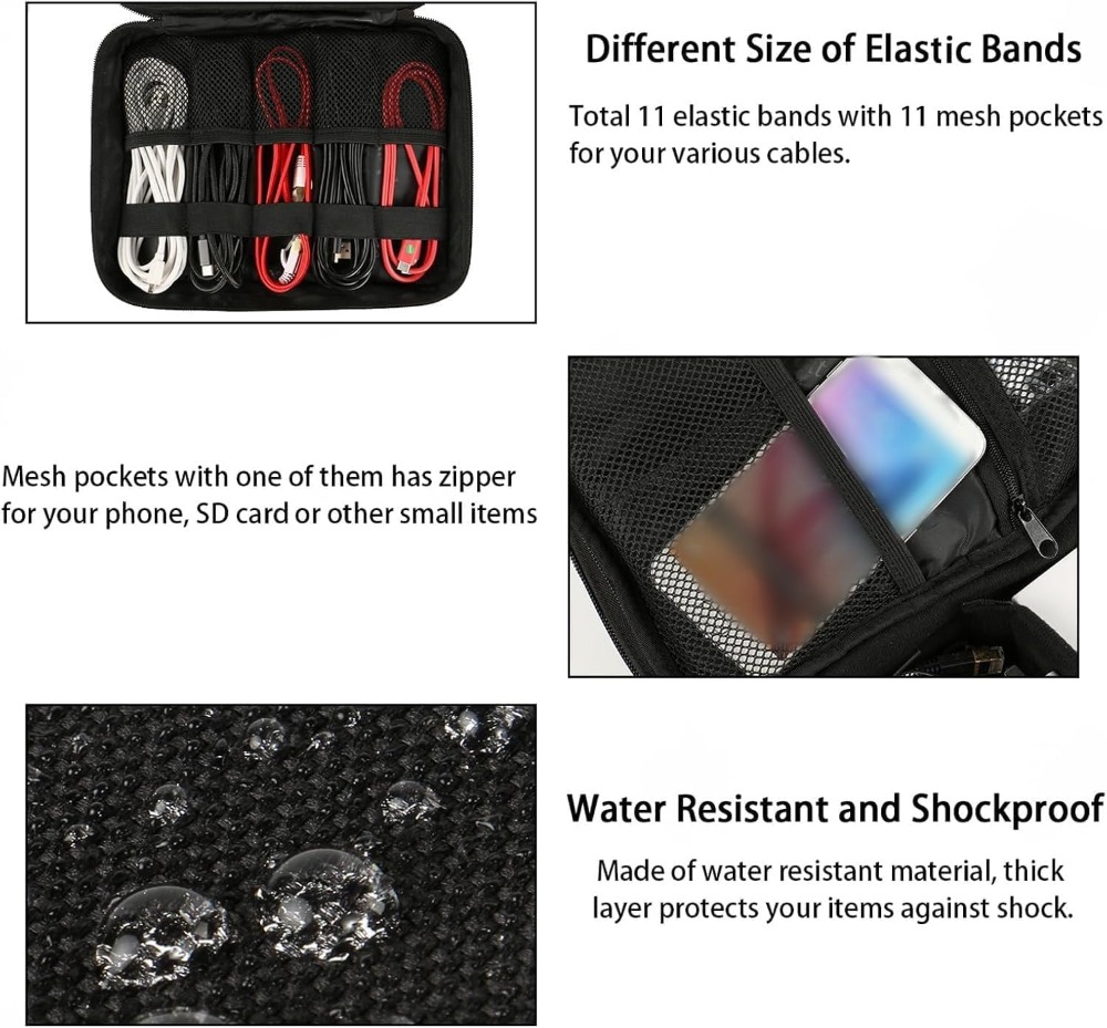 Waterproof Travel Electronic O - đánh giá và giá Travel Accessories Organizer Bag