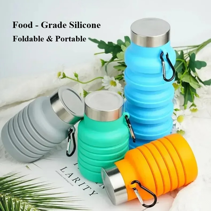 Collapsible Cup Food - Grade S - đánh giá và giá Water Bottle Collapsible