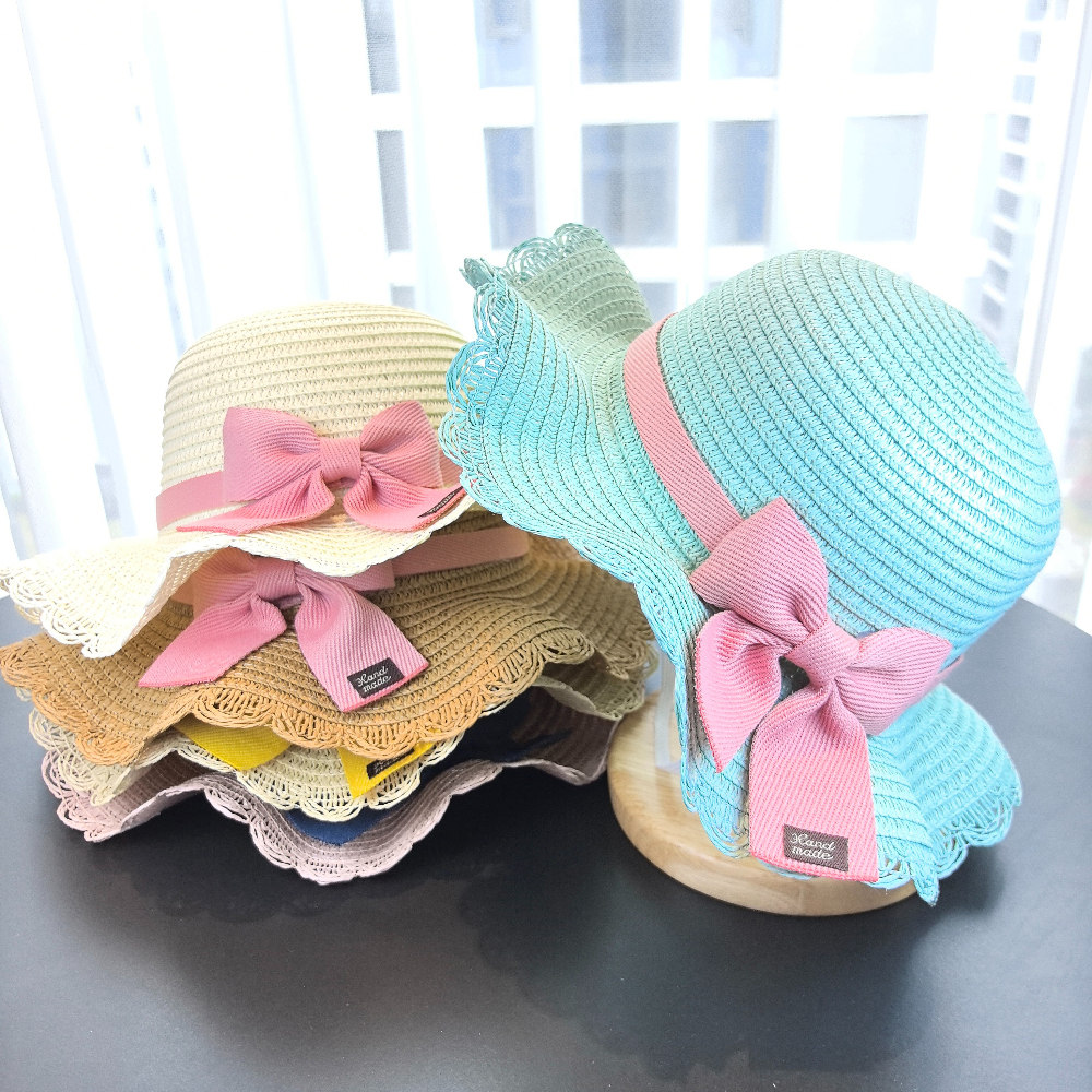 Girls 2pcs Straw Hat Solid Col - đánh giá và giá Travel Accessories For 10 Year Old Girl