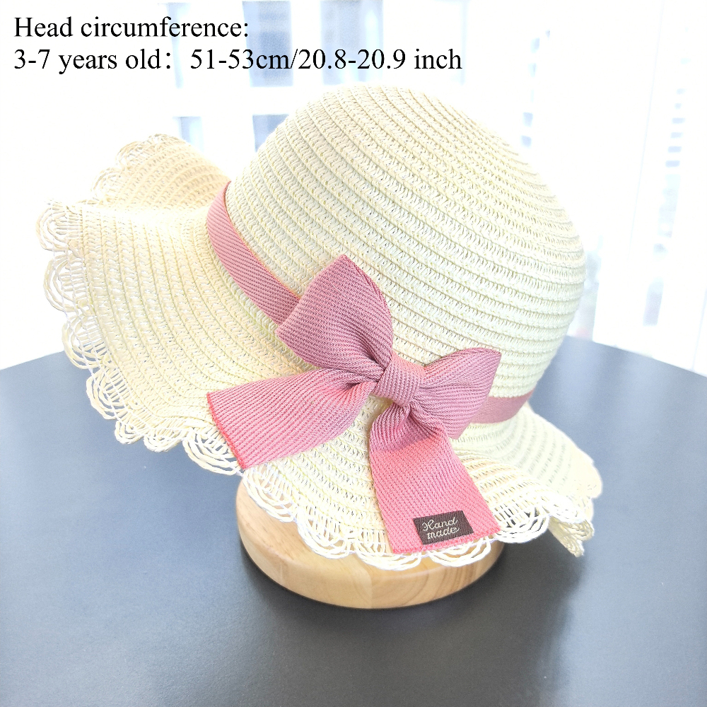 Girls 2pcs Straw Hat Solid Col - đánh giá và giá Travel Accessories For 10 Year Old Girl