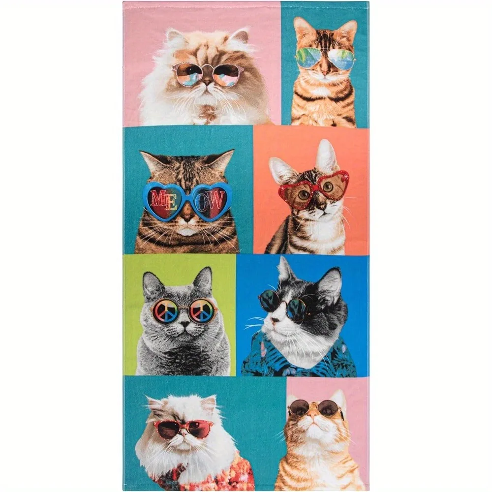 Cool Cat Pattern Extra Large B - đánh giá và giá Travel Accessories Ideas