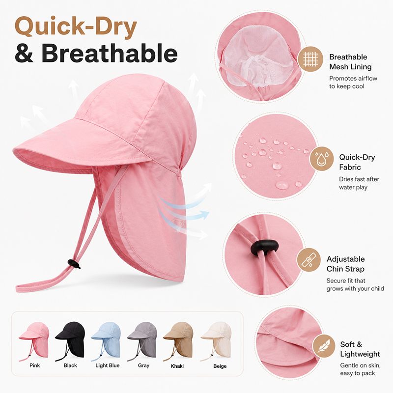 Quick Dry Baby Hats Summer Thi - đánh giá và giá Travel Accessories Deals