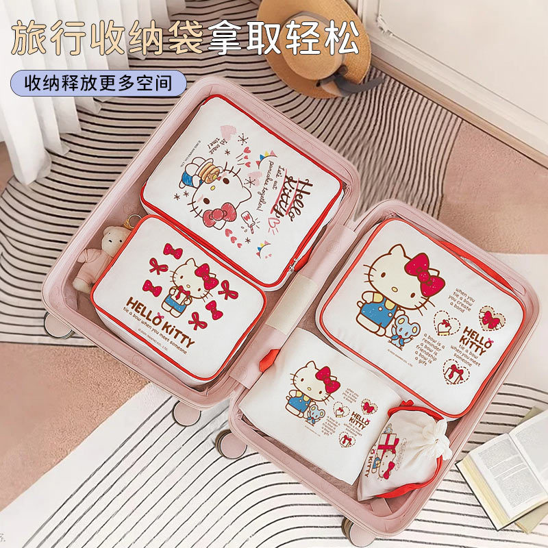 Anime Hello Kitty Travel Stora - đánh giá và giá Shoe Bag Travel