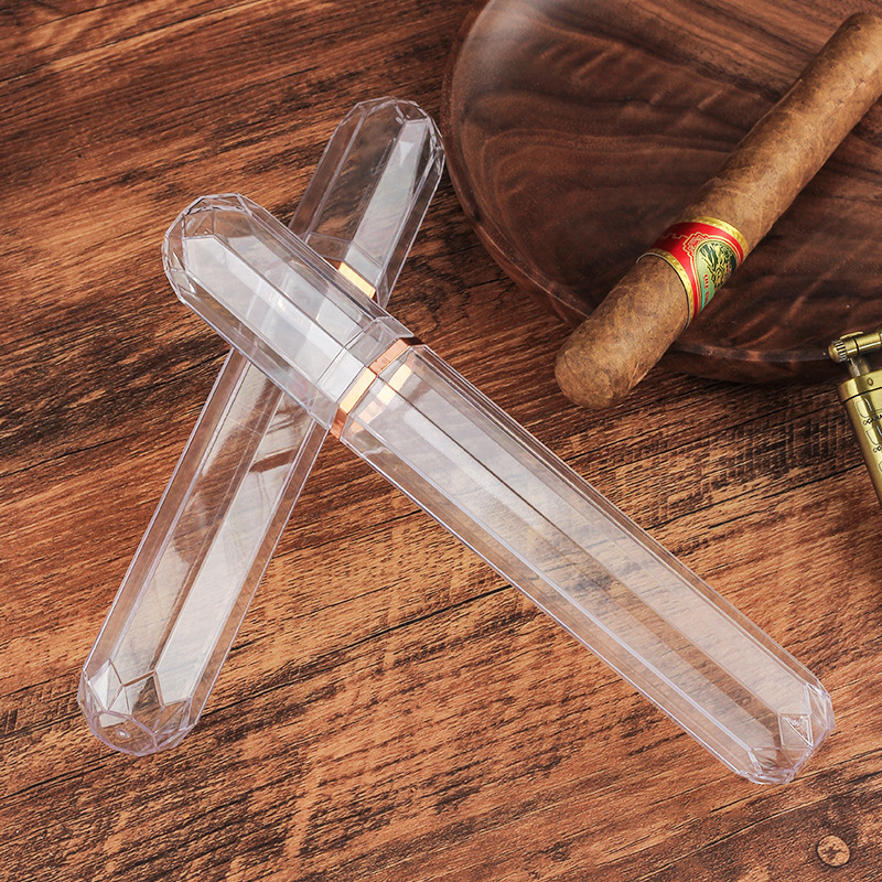 Acrylic Travel Cigar Tube Fash - đánh giá và giá Travel Accessories Box