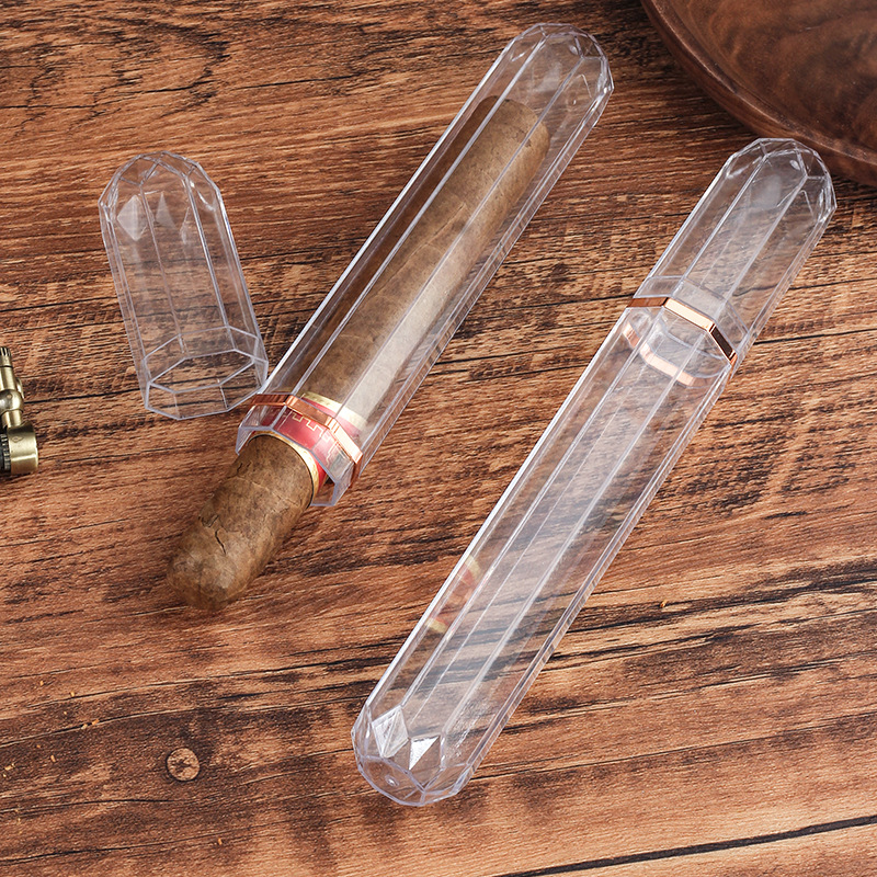 Acrylic Travel Cigar Tube Fash - đánh giá và giá Travel Accessories Box