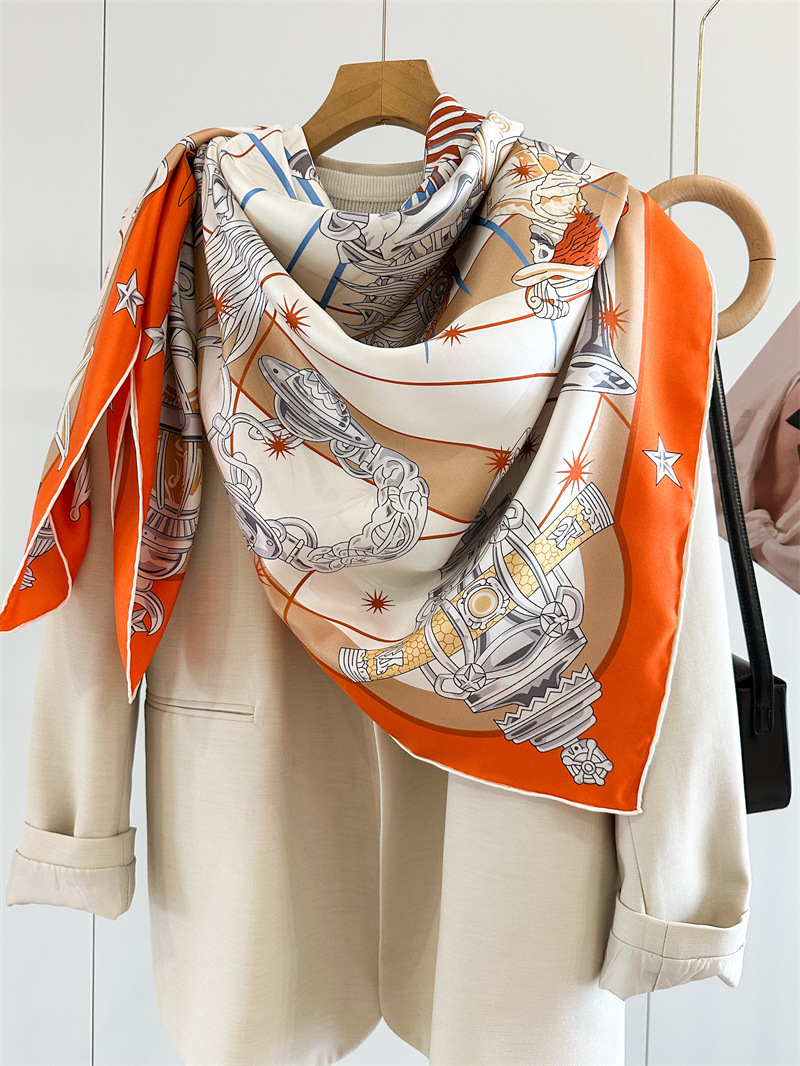 Luxury Brand Scarf Large Silk  - đánh giá và giá Travel Accessories Deals
