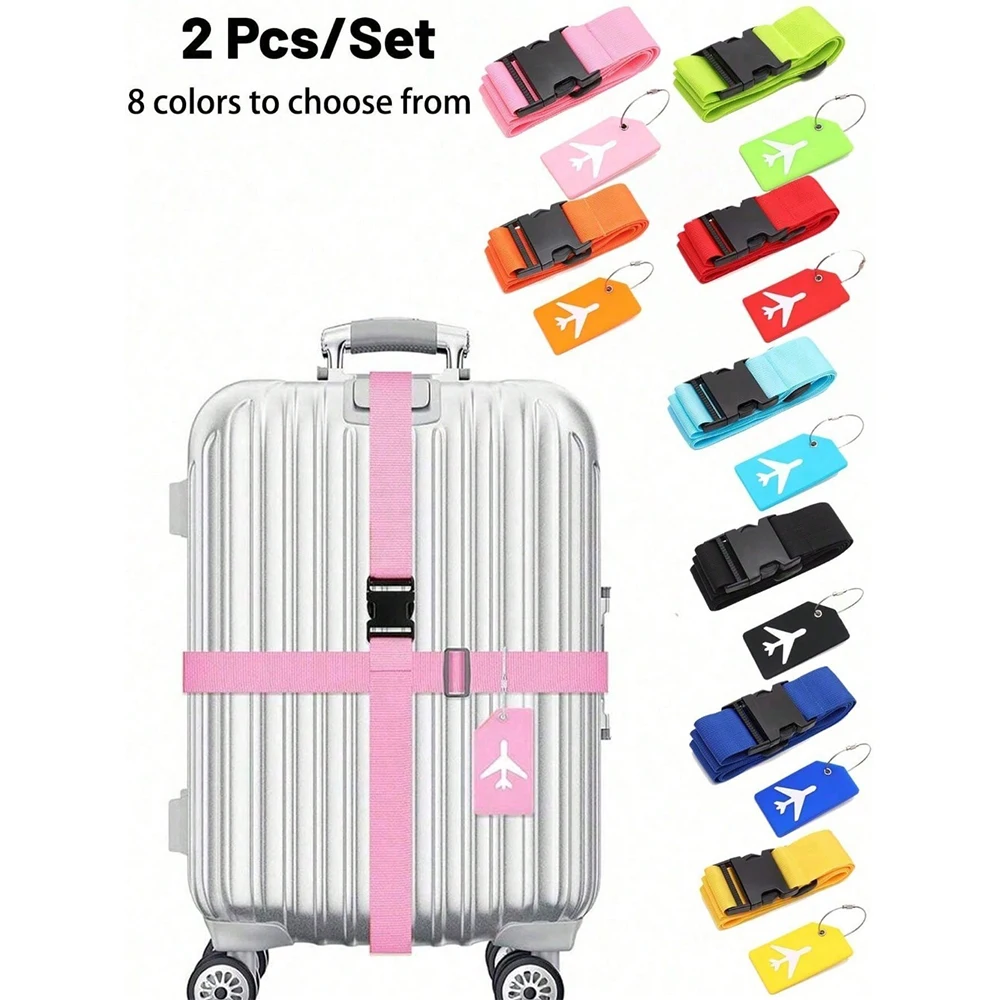 Luggage Strap Set with Luggage - đánh giá và giá Travel Accessories List