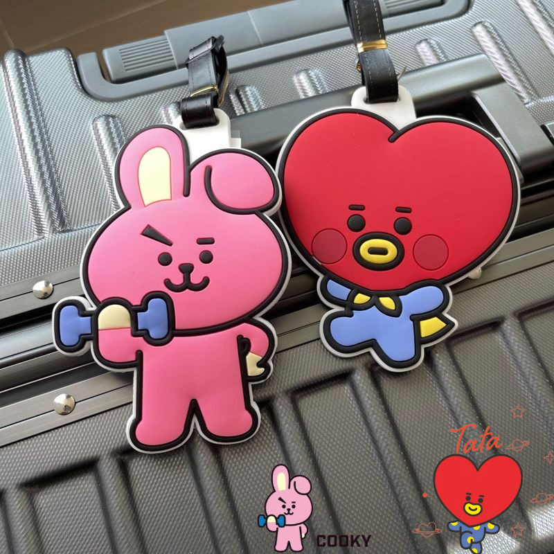 BT21 cartoon cute keychain Kaw - đánh giá và giá Travel Accessories List