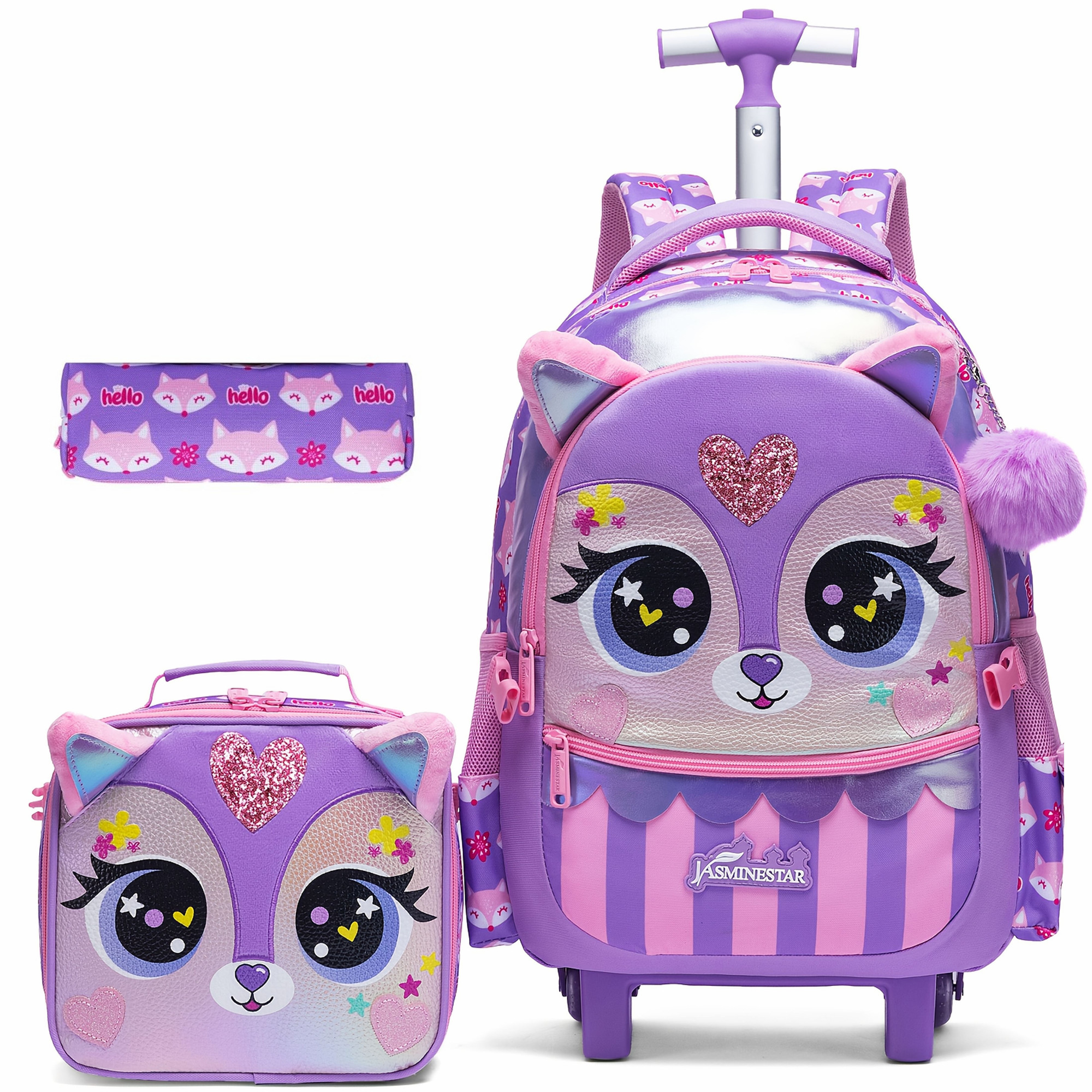Kids Rolling Backpack for Girl - đánh giá và giá Travel Accessories Toddler