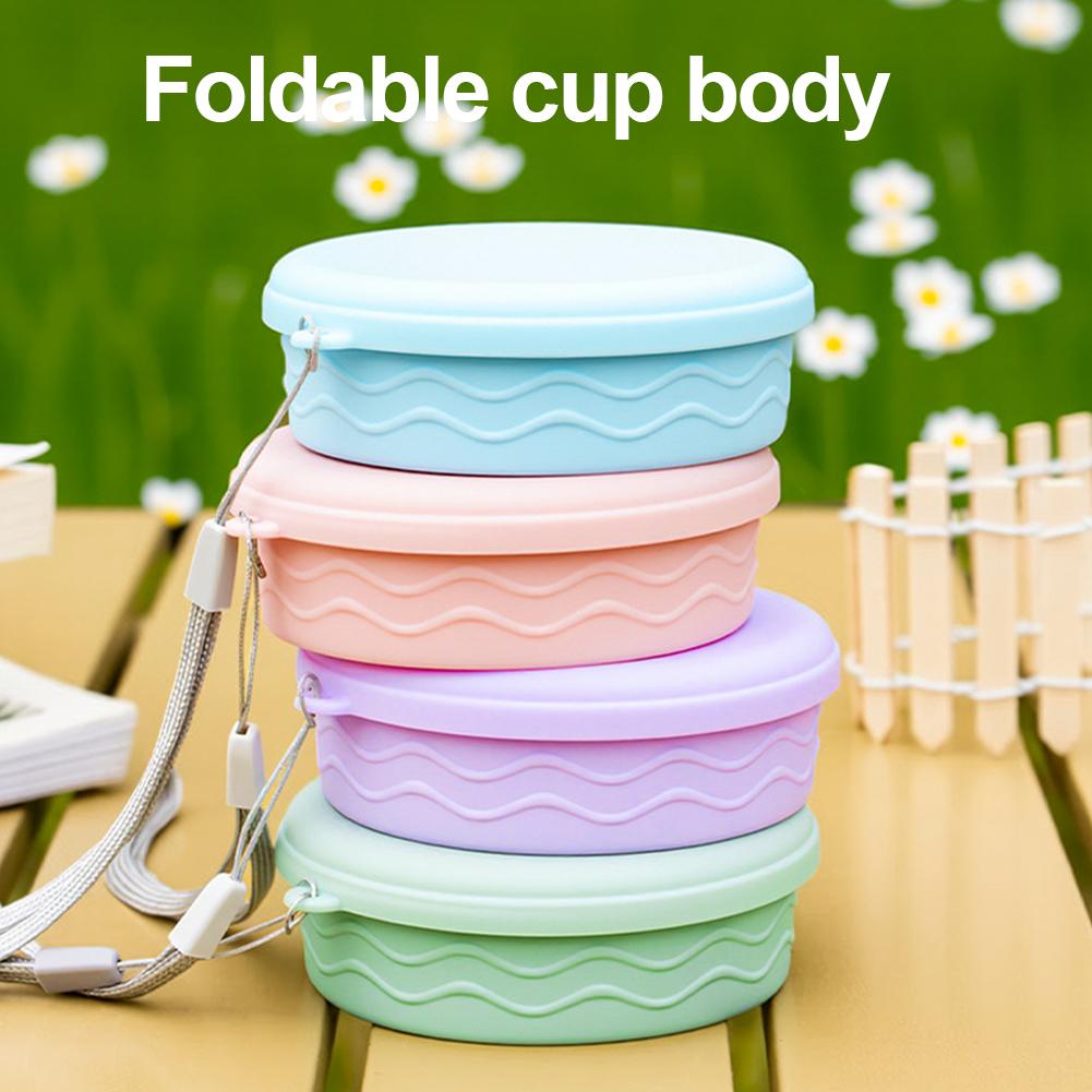Foldable Silicone Cup With Lid - đánh giá và giá Water Bottle Collapsible