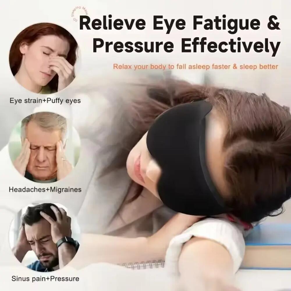 New 3D Sleep Eye Mask Stereosc - đánh giá và giá Travel Accessories Eye Mask