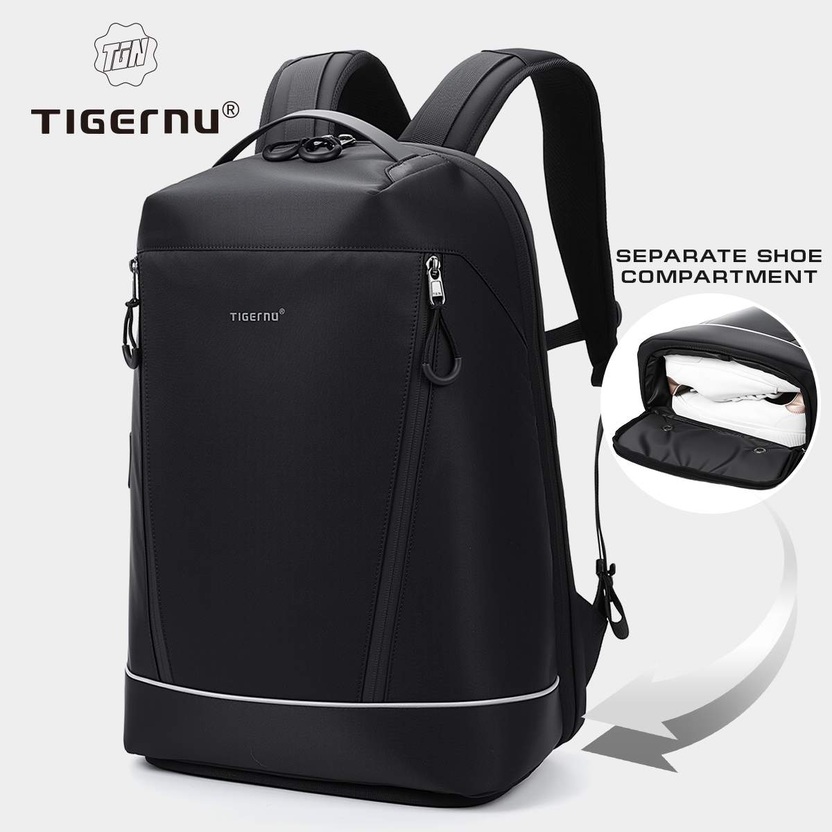 Tigernu Fashion Backpack Men T - đánh giá và giá Shoe Bag Travel