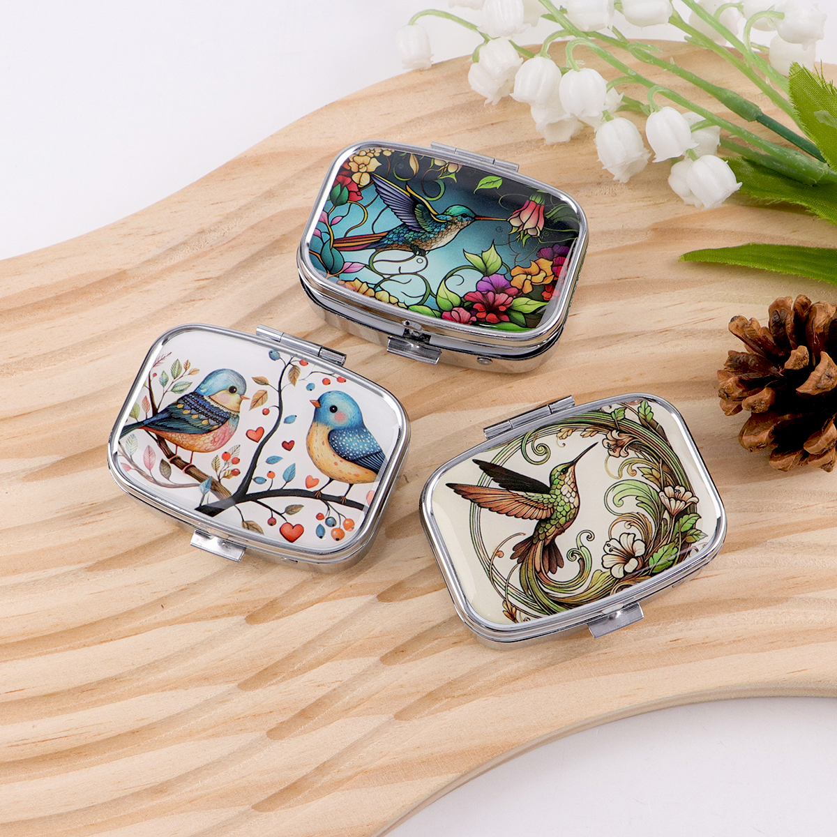 Cute Cartoon Bird Design Porta - đánh giá và giá Travel Accessories Box