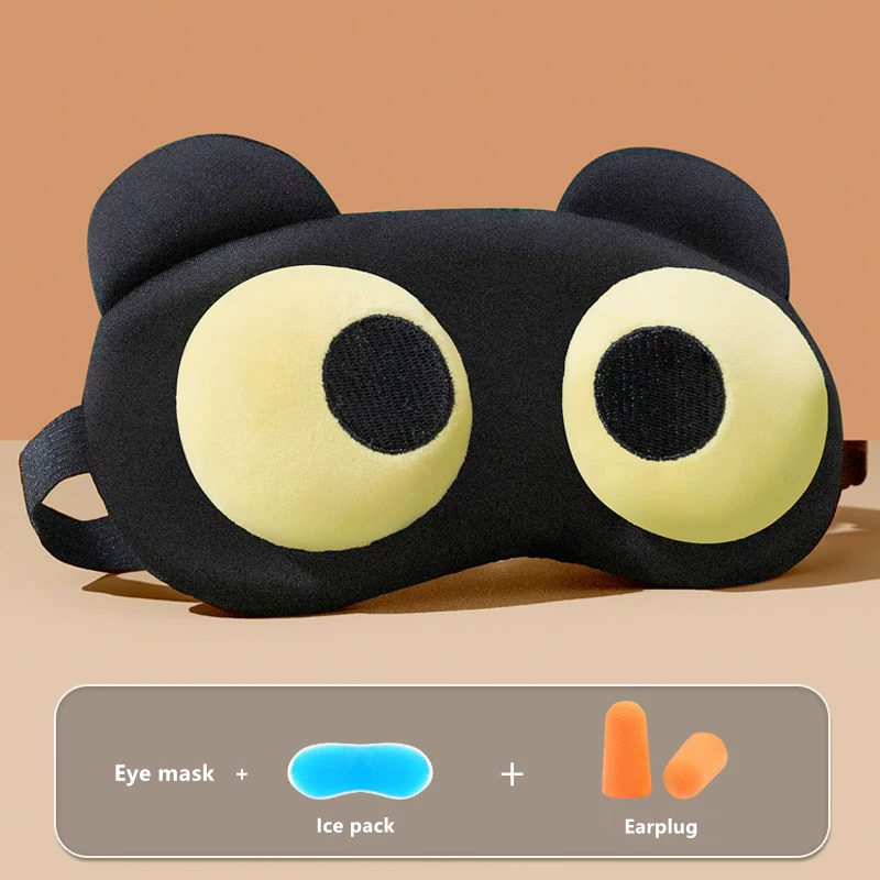 Cute Bear Eye Mask Sleep Aid L - đánh giá và giá Travel Accessories Eye Mask