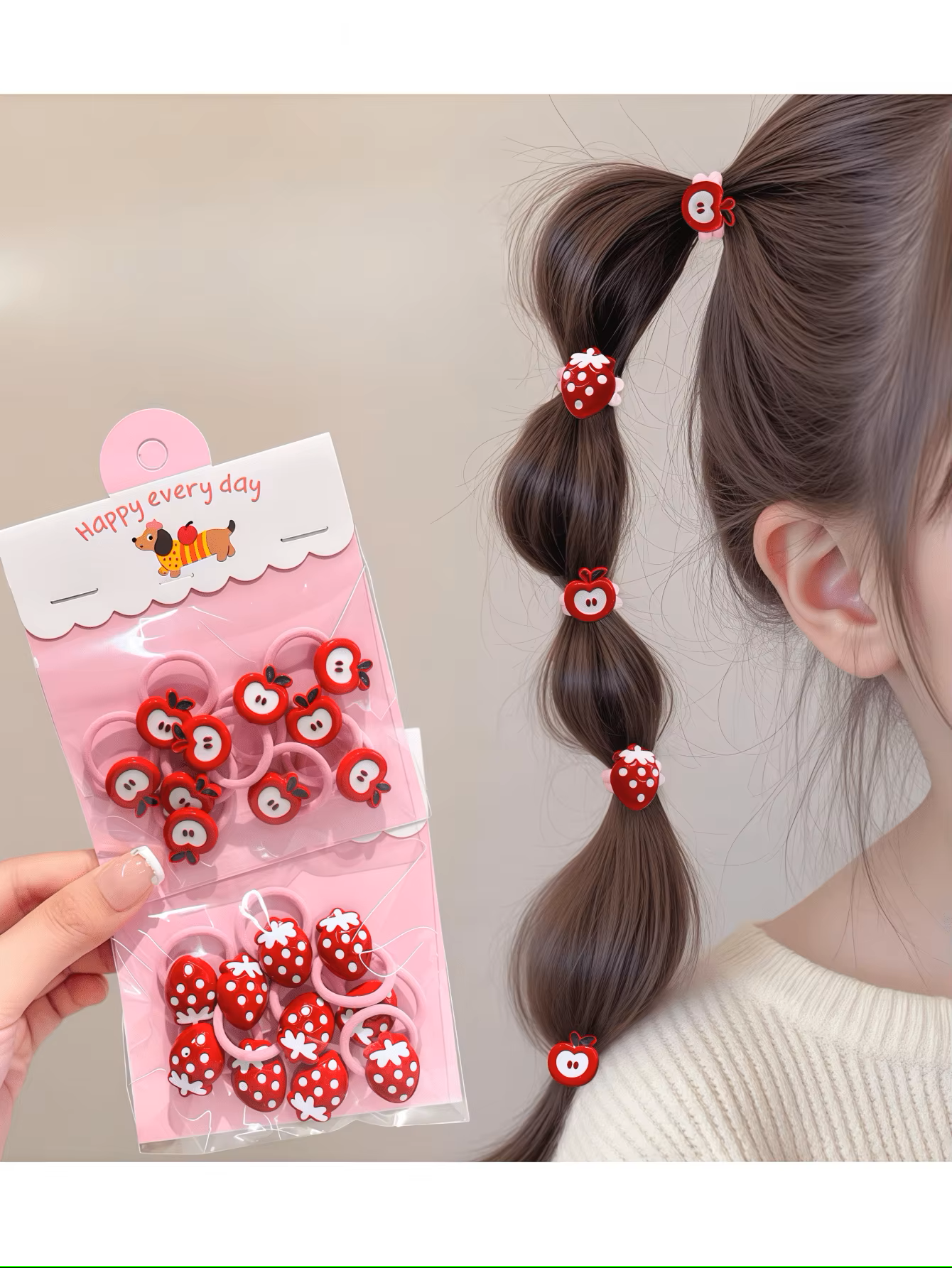 10/20pc Cute Strawberry & Appl - đánh giá và giá Travel Accessories For 10 Year Old Girl