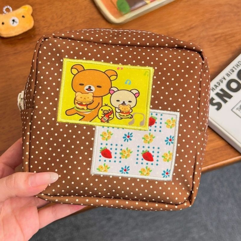 Rilakkuma Dot Pattern Makeup B - đánh giá và giá Travel Accessories Cute