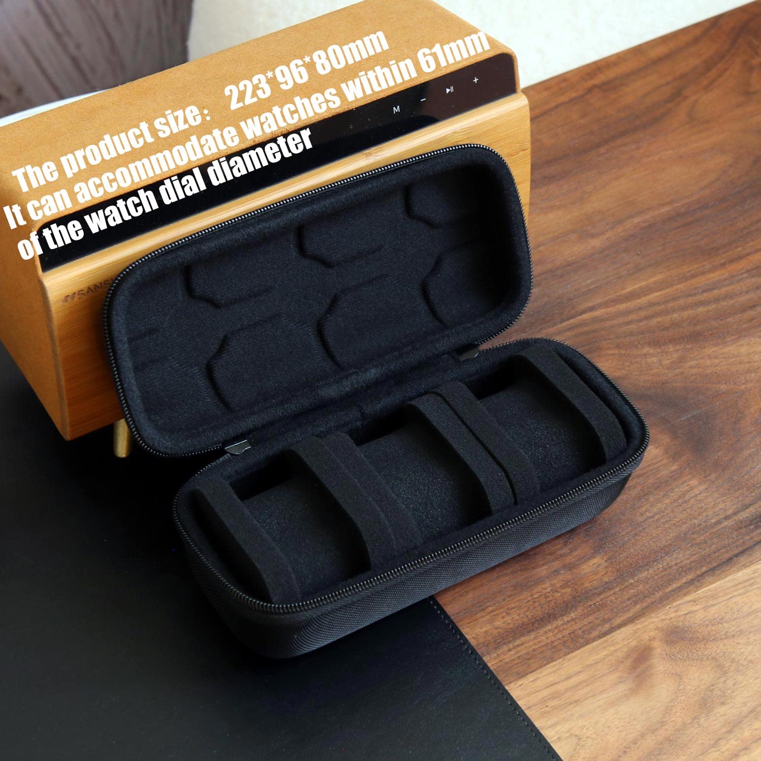 Watch Box Organizer For Men or - đánh giá và giá Travel Accessories Box