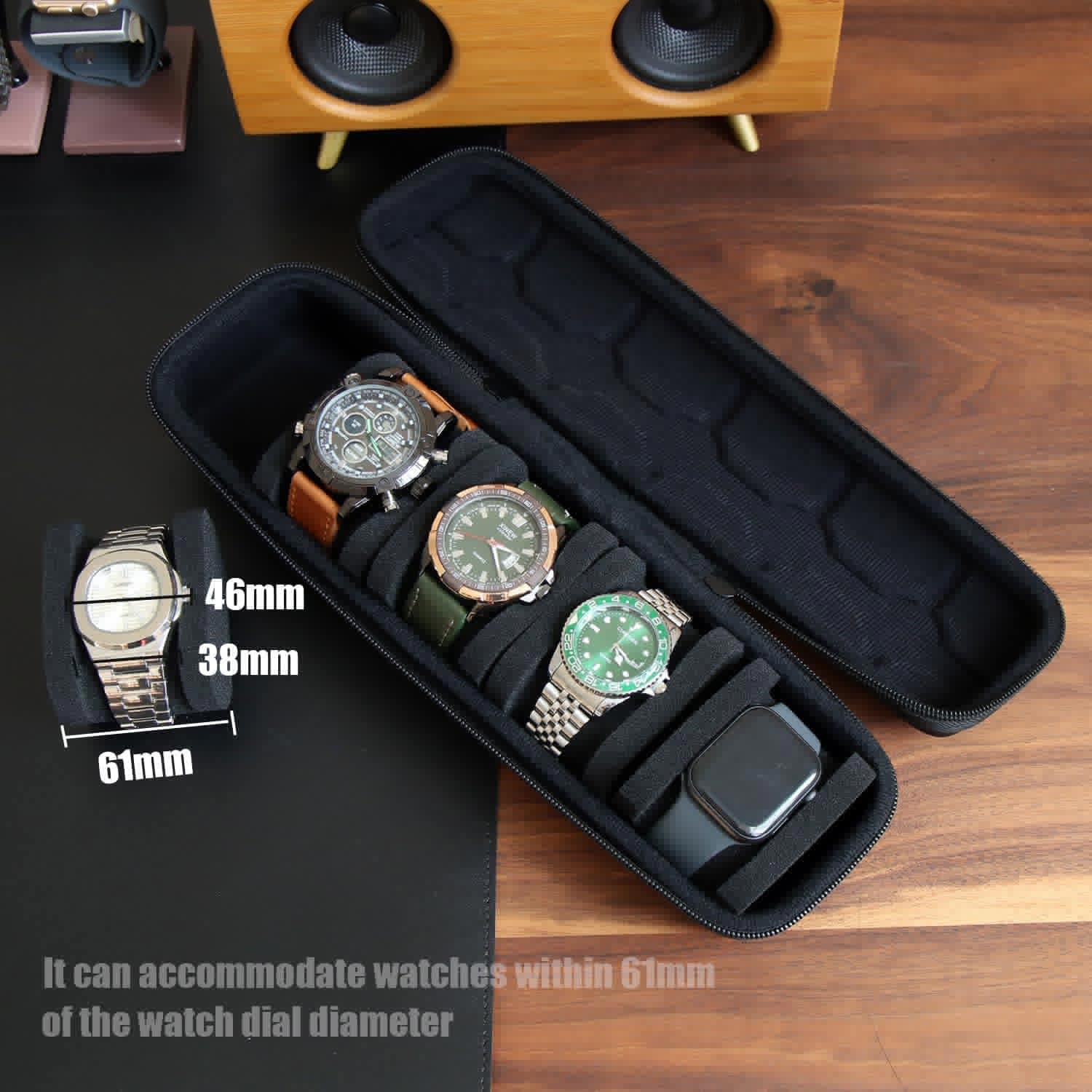 Watch Box Organizer For Men or - đánh giá và giá Travel Accessories Box
