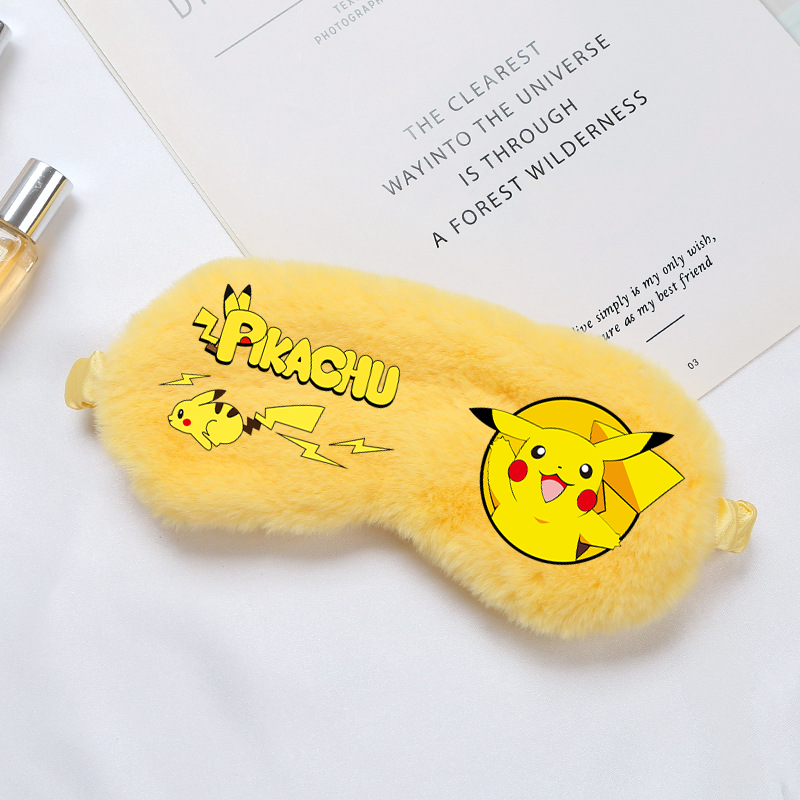 Pokemons Pikachu Sleeping Eye  - đánh giá và giá Travel Accessories Eye Mask