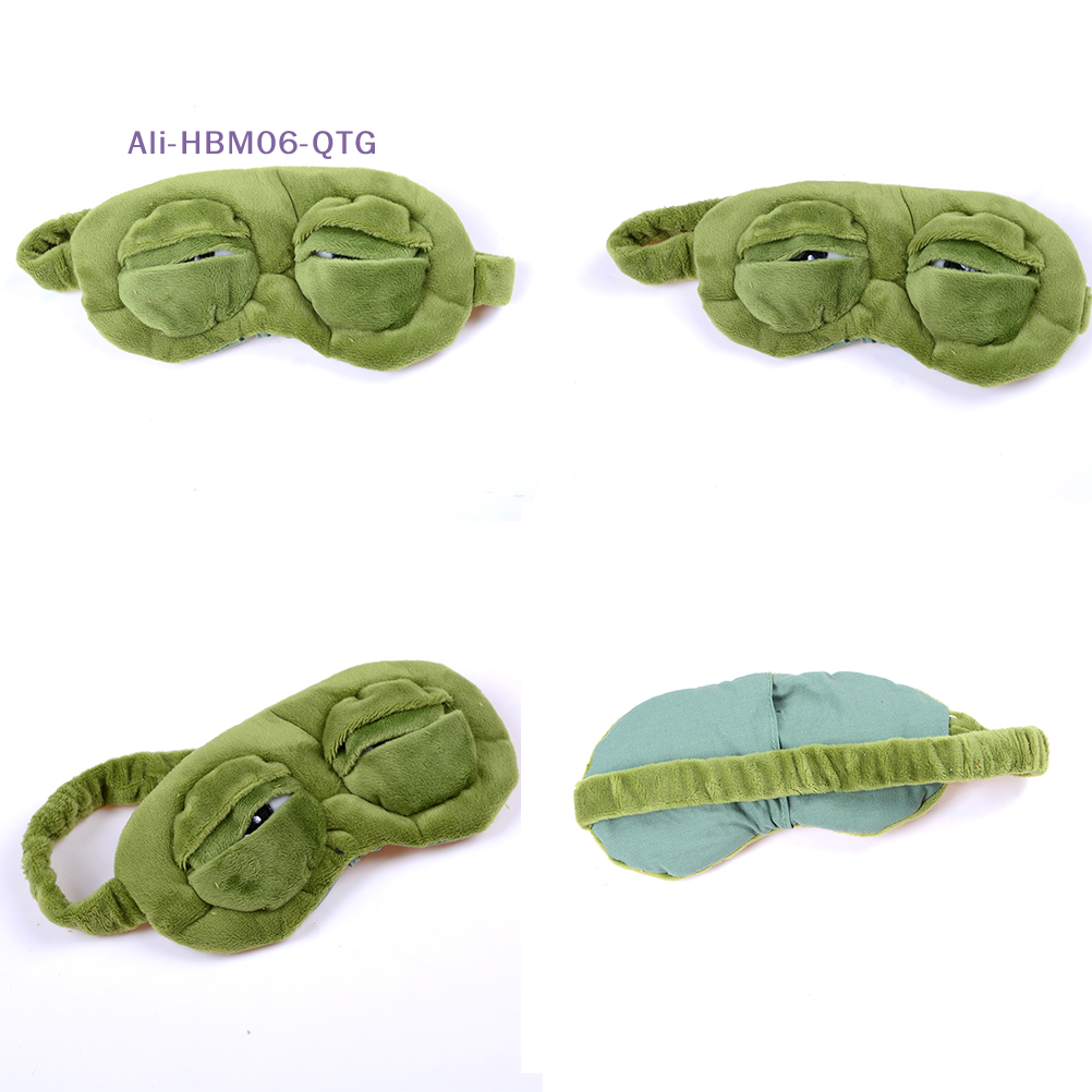 [New] 3D Sad Frog Sleep Mask N - đánh giá và giá Travel Accessories Eye Mask