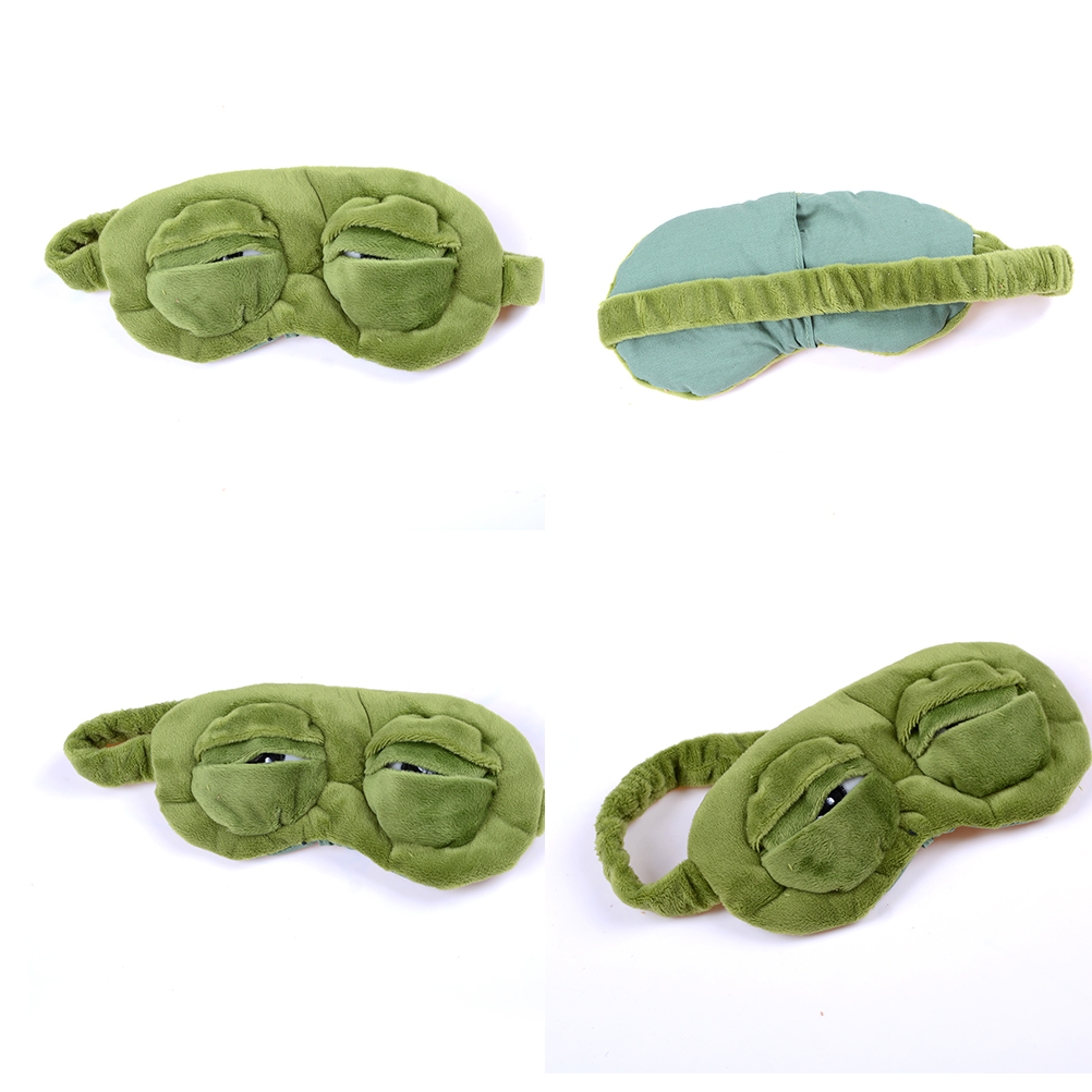 [New] 3D Sad Frog Sleep Mask N - đánh giá và giá Travel Accessories Eye Mask