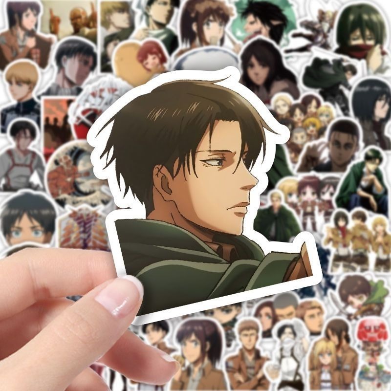 60Pcs Attack on Titan Anime St - đánh giá và giá Travel Accessories Cute