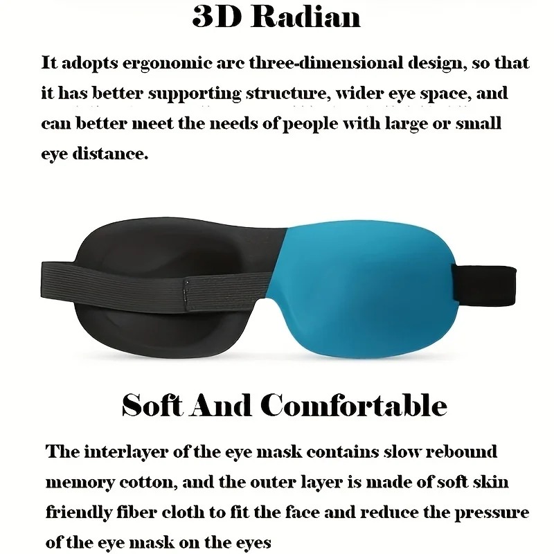 3D Stereoscopic Eye Mask for B - đánh giá và giá Travel Accessories Eye Mask