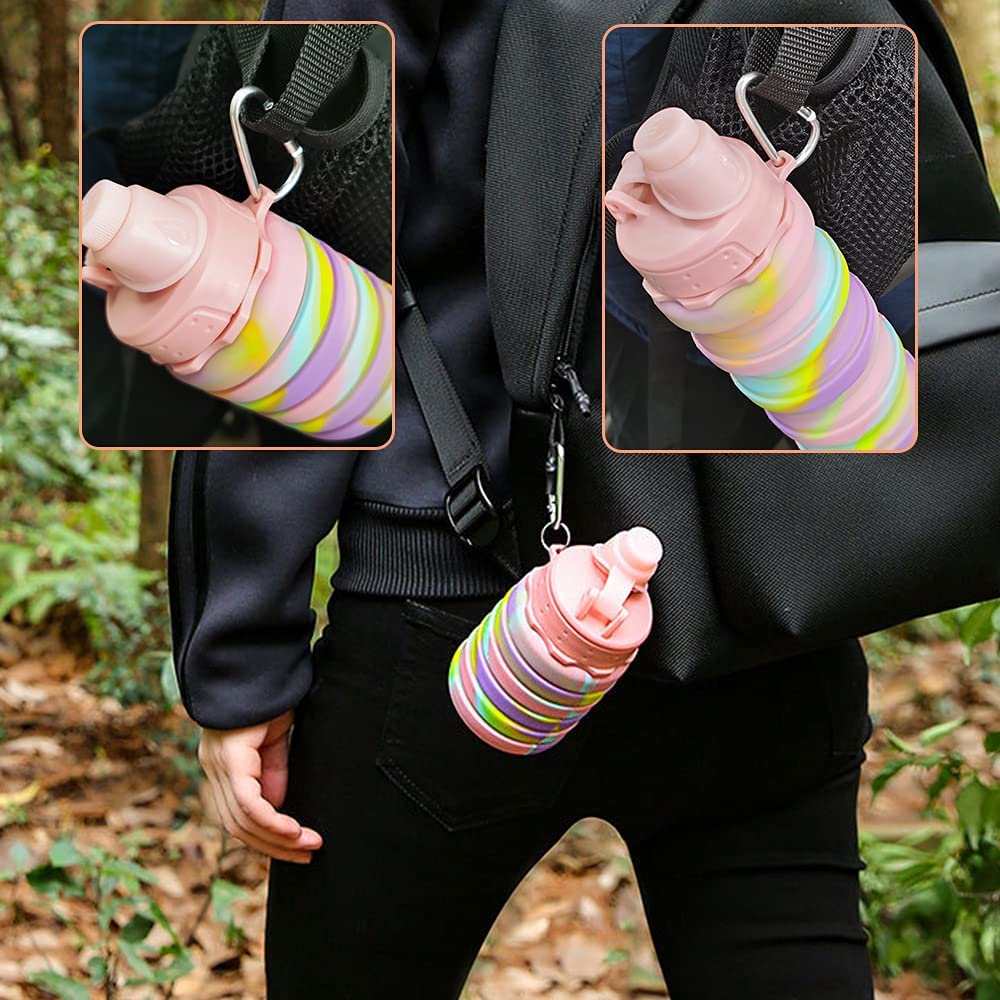 Leeseph Silicone Collapsible W - đánh giá và giá Water Bottle Collapsible