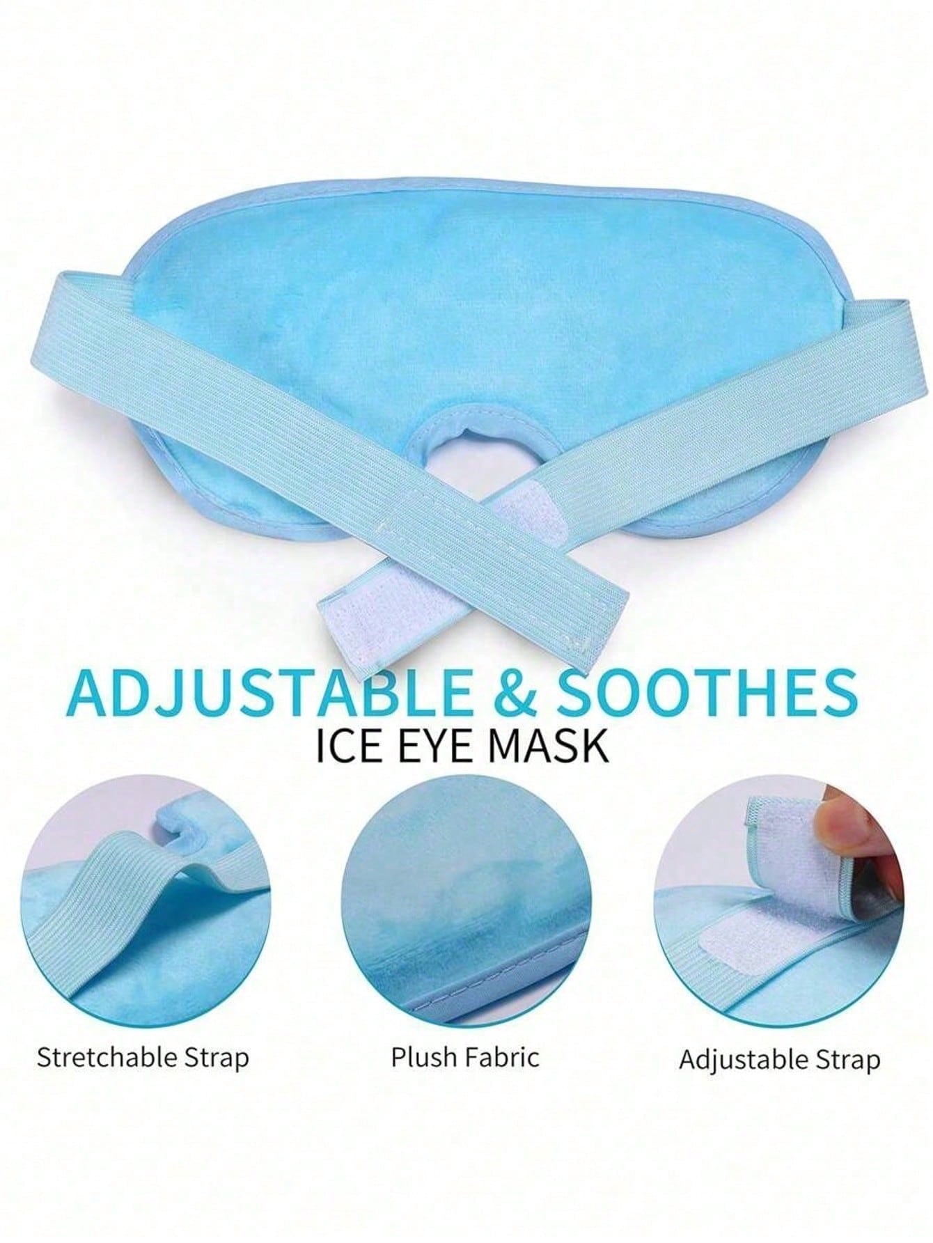 Reusable Cooling Gel Eye Mask  - đánh giá và giá Travel Accessories Eye Mask