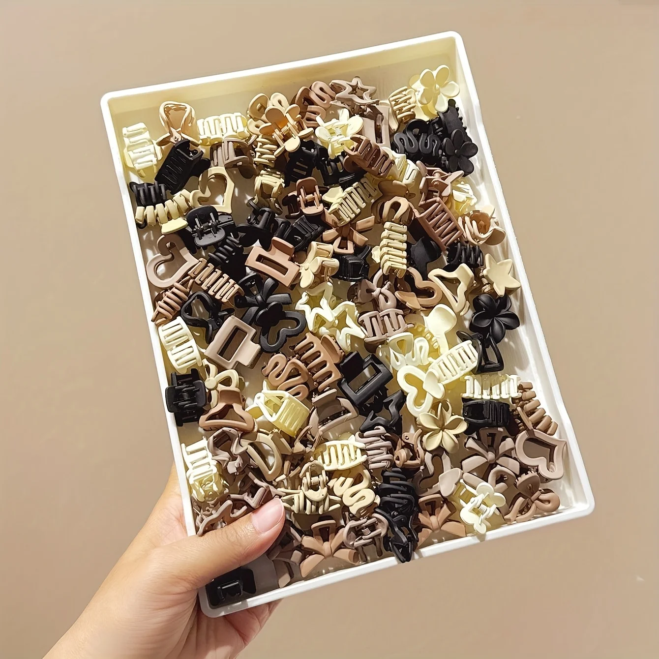 5/10/20/30pcs Beige Mixed Pack - đánh giá và giá Travel Accessories For 10 Year Old Girl